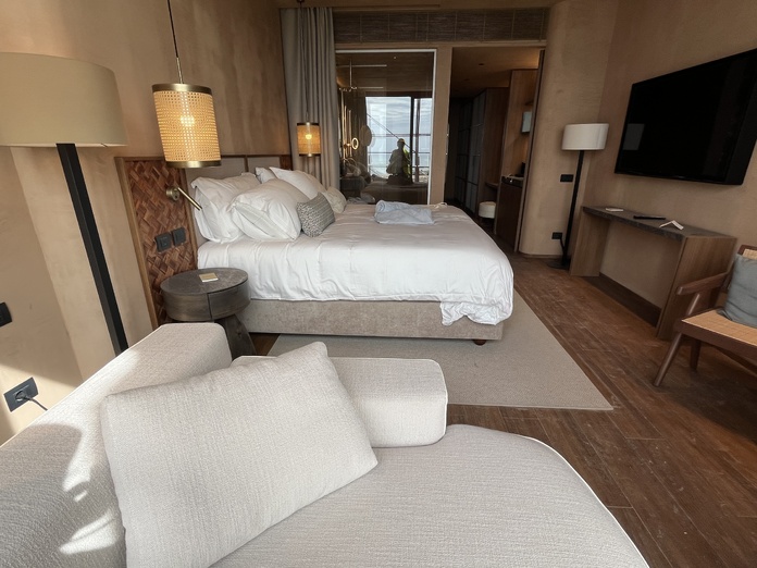 Une chambre témoin du futur Mangia's Costa Ragusa Borgo & Resort  © PB Une chambre témoin du futur Mangia's Costa Ragusa Borgo & Resort  © PB