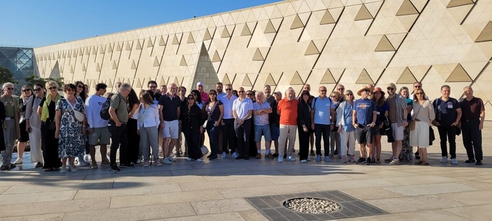 Les adhérents des EDV Centre-Est ont pu découvrir le Grand Musée Egyptien du Caire (GEM) avant son inauguration officielle le 1er novembre prochain - Photo : A.B. Les adhérents des EDV Centre-Est ont pu découvrir le Grand Musée Egyptien du Caire (GEM) avant son inauguration officielle le 1er novembre prochain - Photo : A.B.