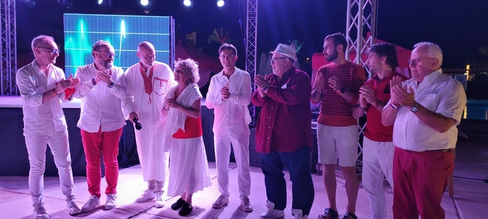 Une partie des administrateurs des EDV Centre-Est réunis lors du dîner de gala - Photo : A.B.