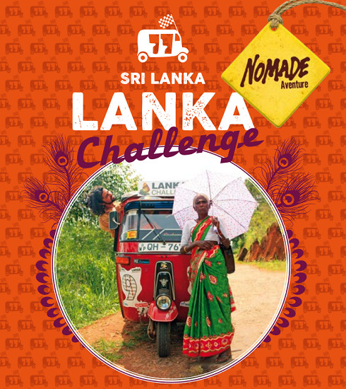 Lanka Challenge : Nomade Aventure partenaire du rallye en tuk tuk à Ceylan !