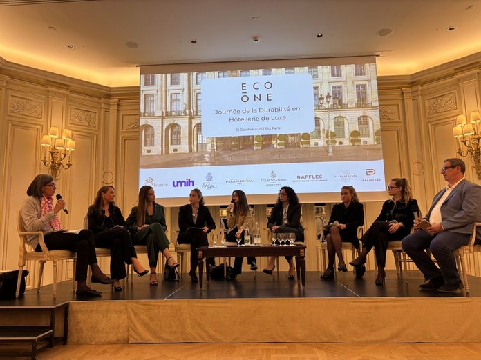 Les participants à la table-ronde au Ritz Paris © Eco-One