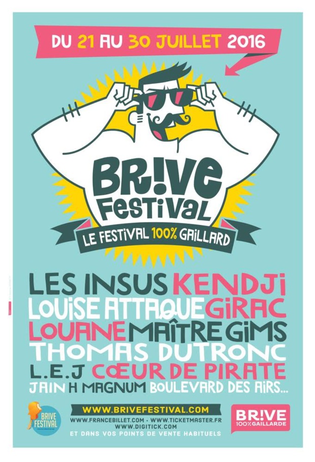 Brive Festival 2016: la programmation dévoilée à l'Olympia