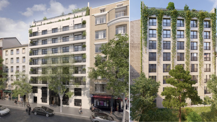 Sogeprom et Edgar Suites s’associent pour donner naissance à une nouvelle résidence hôtelière à Clichy - Illustration : DGM&Associés