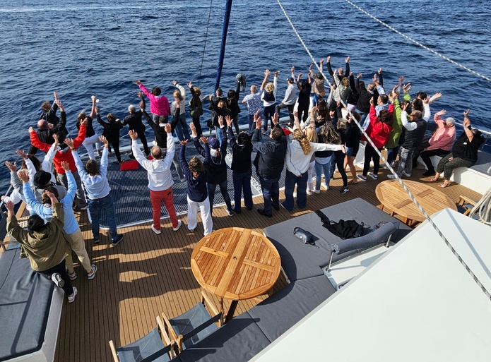 Déclic Évasion : "Nous avons invité nos clients à participer à une journée en mer au large de Saint-Raphaël  pendant les mythiques voiles de Saint-Tropez. C'était absolument magnifique." - Photo Déclic Évasion Déclic Évasion : "Nous avons invité nos clients à participer à une journée en mer au large de Saint-Raphaël  pendant les mythiques voiles de Saint-Tropez. C'était absolument magnifique." - Photo Déclic Évasion