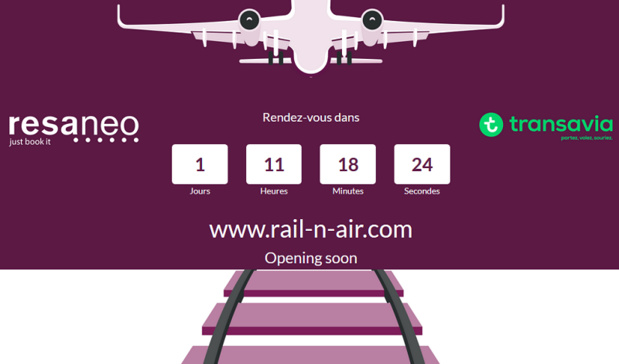 Train : Resaneo et Transavia lancent Rail-n-air.com
