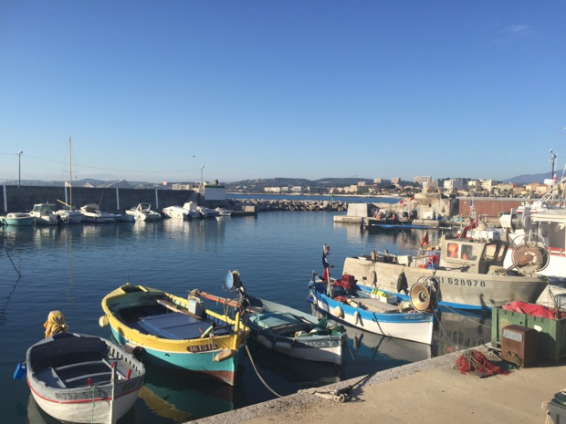 Fishermen's boats in  Cros-de-Cagnes (Photo: S.H.D.)