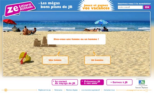 Zelittoralattitude.fr : le CRT Aquitaine joue la carte du ''Buzz'' Zelittoralattitude.fr : le CRT Aquitaine joue la carte du ''Buzz''