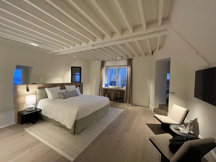 La chambre 33 des «&nbsp;Hauts de Sancerre&nbsp;» - Photo : PB