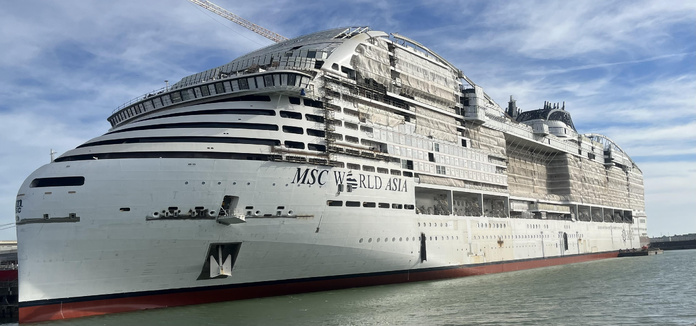 Le World Asia sera livré en novembre 2026 et laissera place au World Atlantic @LG