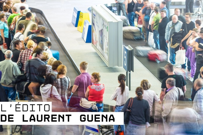 Les passagers ne sont pas à la fête tous les jours @Deposit-Photos