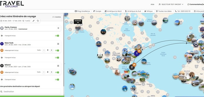 La plateforme Travel Explorer - Photo Marietton La plateforme Travel Explorer - Photo Marietton