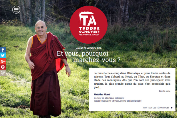 Terres d’Aventure fête 40 ans de marche Terres d’Aventure fête 40 ans de marche