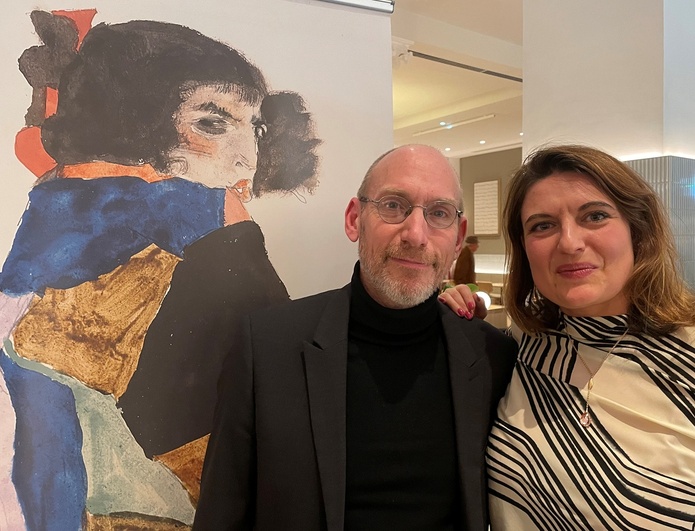 Laurent Lanfranchi, gérant de Terra Nobilis (ici accompagné de Marina Stantcheva, conseillère voyage spécialiste de la Bulgarie) : "Je suis persuadé que le tourisme culturel, qui est un secteur de niche, pourrait supporter le même développement qu'une autre niche, le voyage sur-mesure haut de gamme" - Photo : Terra Nobilis