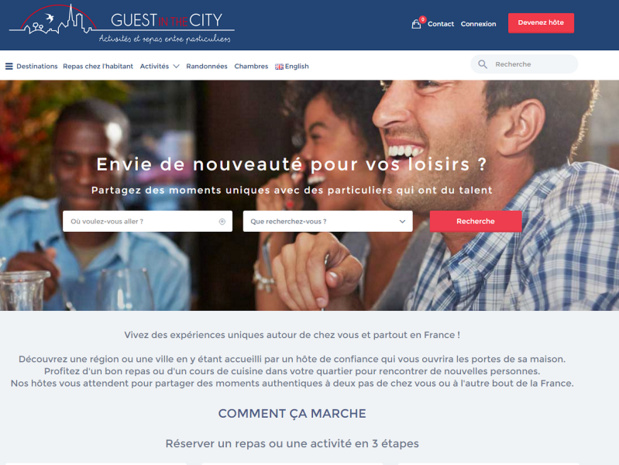 Capture d'écran guestinthecity.com Capture d'écran guestinthecity.com