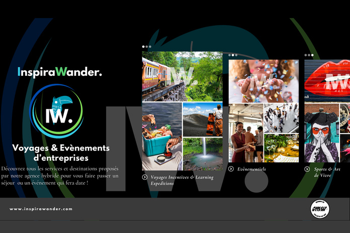 En mai 2024, Olivier Chazarenc crée InspiraWander, une marque qui conjugue MICE, voyages thématiques premium et lifestyle - Capture écran InspiraWander