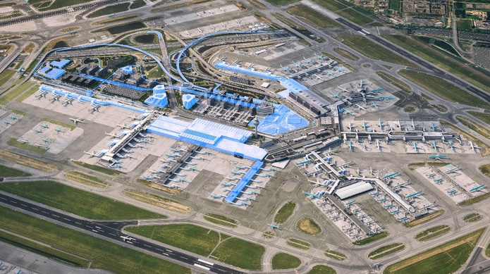 Master Plan aéroport d'Amsterdam Schiphol 2050 - Photo Schiphol Master Plan aéroport d'Amsterdam Schiphol 2050 - Photo Schiphol