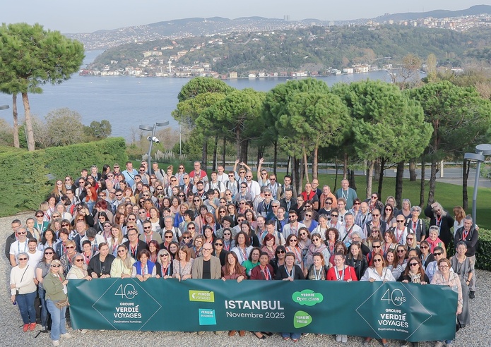 Le Groupe Verdié Voyages a célébré ses 40 ans en réunissant 220 collaborateurs à Istanbul - Photo : Groupe Verdié Voyages