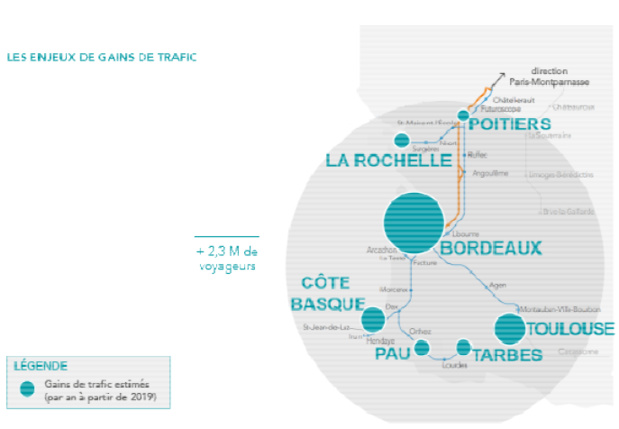 TGV Atlantique 2017 : Paris à 2h de Bordeaux dès le 2 juillet