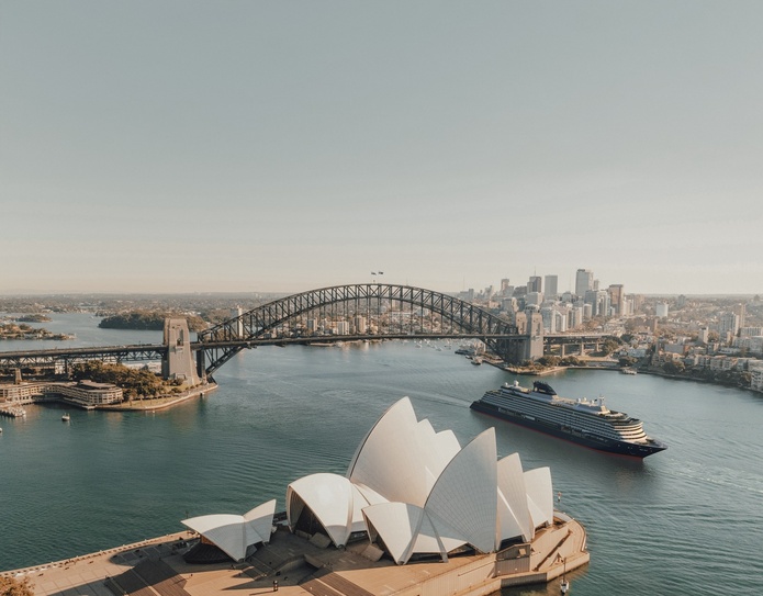 Pour la première fois, la marque luxe du groupe MSC proposera un tour du monde, intitulé "Endless Worlds", qui s’étendra du 6 janvier au 14 mai 2029 - Photo : Explora Journeys