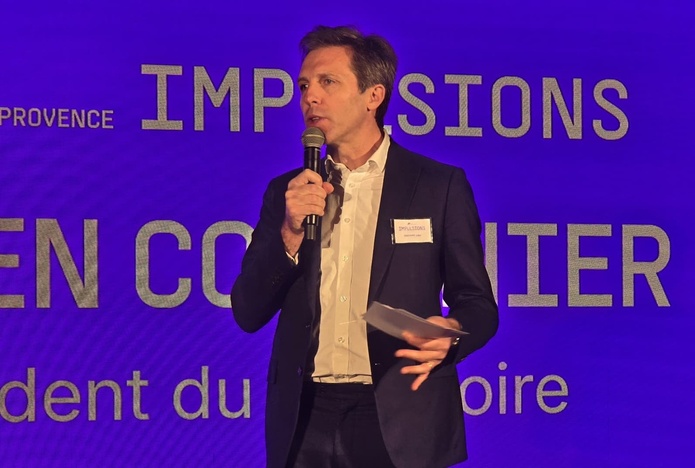 Julien Coffinier, président du directoire de l'aéroport Marseille - Provence - Photo CE