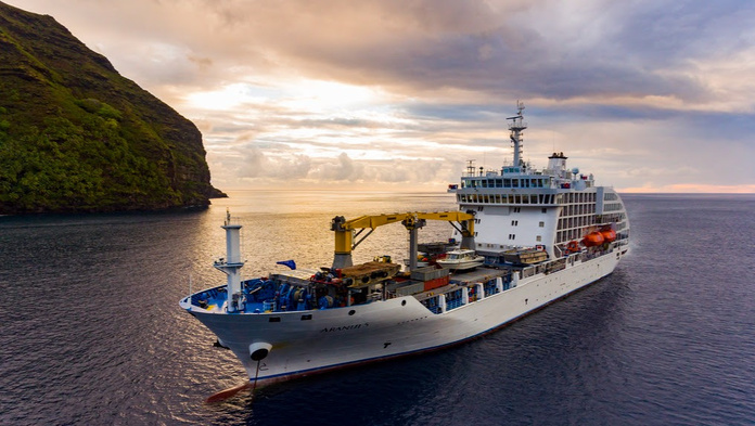 L'Aranui V sera rejoint par l'Aranoa en 2027 @Aranui