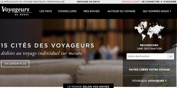 Voyageurs du Monde a vu son bénéfice net progresser en 2015 - Capture d'écran Voyageurs du Monde a vu son bénéfice net progresser en 2015 - Capture d'écran