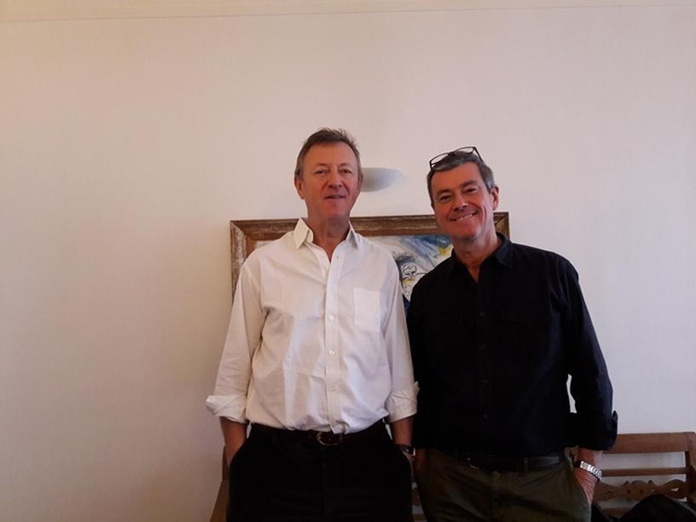 Didier Rabaux et Didier Blanchard, les deux fondateurs de Partir - Visiteurs - Photo MS Didier Rabaux et Didier Blanchard, les deux fondateurs de Partir - Visiteurs - Photo MS