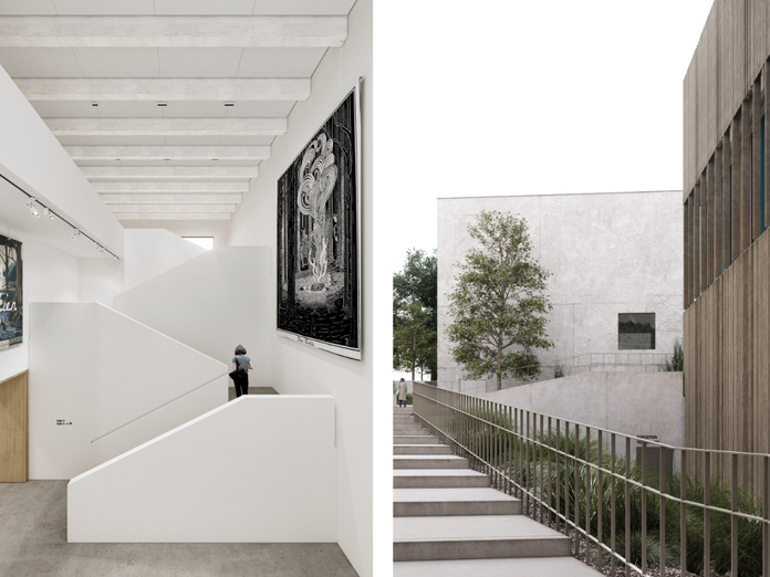 La Cité internationale de la tapisserie à Aubusson inaugurera le 17 janvier 2026 une nouvelle  extension - Photo : Agence Projectiles