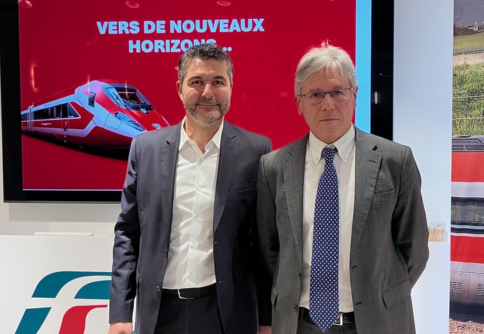 Fabrice Toledano (directeur commercial et marketing) et Marco Caposciutti (président). (c).T.Beaurepère