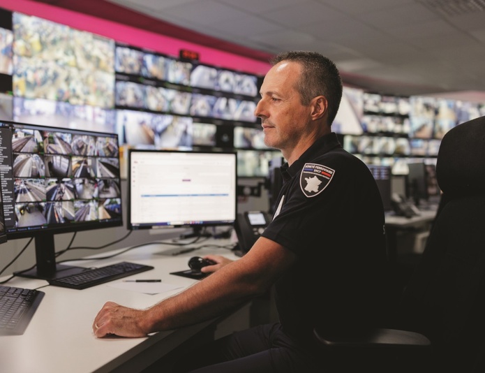 Gare du Nord au poste de commandement. Credit SNCF Sebastien Godeffroy