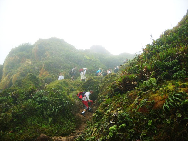 Ascension de La Soufrière © Zivax, Wikimedia Commons, cc by sa 3.0