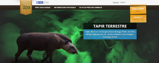 Touroparc.zoo élargit son offre pour la saison estivale 2016 - Capture d'écran Touroparc.zoo élargit son offre pour la saison estivale 2016 - Capture d'écran