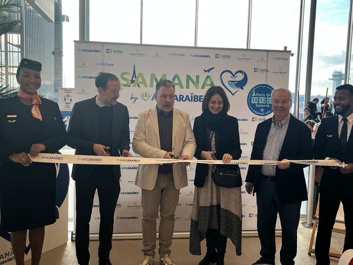Air Caraïbes s’est envolé pour la première fois vers Samaná, en République dominicaine, depuis Paris Orly, ce lundi 15 décembre 2025. À bord du vol inaugural, des représentants des tour-opérateurs  - Photo : LG