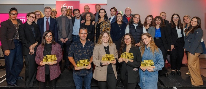 Les lauréats et le jury lors de la Travel Agents Cup 2025 - Photo IFTM