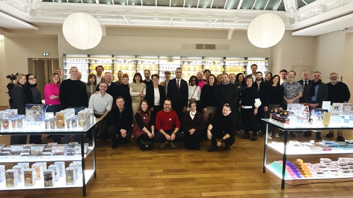 Une cinquantaine d’adhérents de GREAT France se sont réunis, lundi dernier, au musée du Parfum - Fragonard, à Paris - Photo : GREAT France