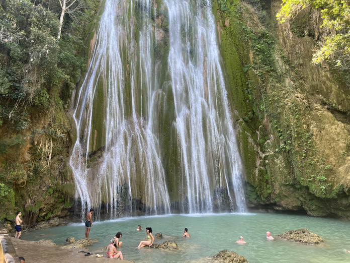 La spectaculaire cascade El Limón symbolise la péninsule de Samaná, tournée vers un tourisme éco-resposable @LG