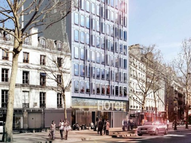 The new hotel Paris Renaissance will open next April 18th in the République neighborhood. DR-Marriott.
