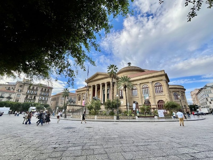Le Teatro Massimo Vittorio Emanuele, une scène lyrique réputée. Photo : PB.
