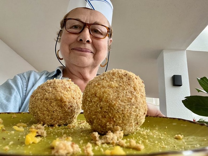 Dans toute la Sicile, des cours de cuisine pour apprendre à confectionner les fameuses "arancine". Photo : PB.