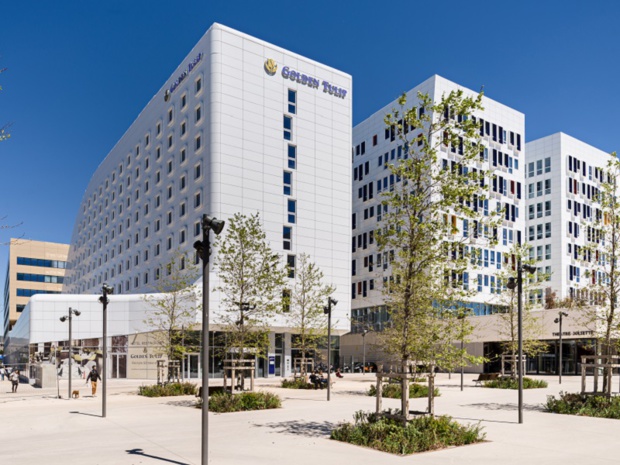 Le Golden Tulip Marseille Euromed a ouvert ses portes, en soft opening, lundi 18 avril 2016. L'ouverture officielle est prévue pour le 2 mai 2016 - Photo : Golden Tulip Marseille Euromed