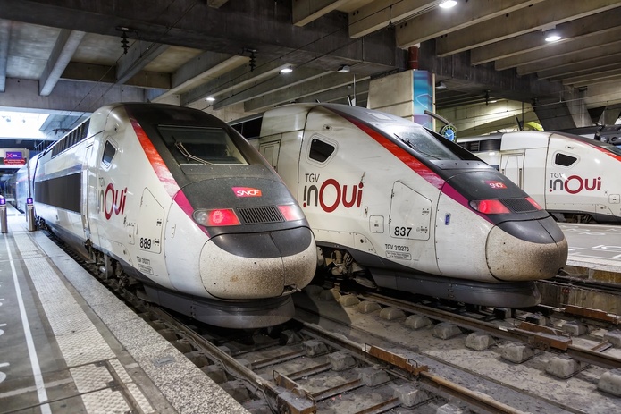 En 2026, les prix des TGV INOUI et OUIGO restent sous l’inflation - Depositphotos @Boarding2Now