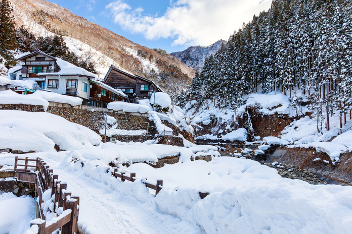 Paysage hivernal dans la région de Nagano - DepositPhotos.com, TravelPhotoBloggers