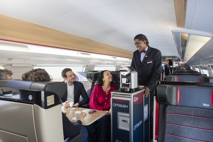 Optimum est la nouvelle classe premium de TGV INOUI - DR Optimum est la nouvelle classe premium de TGV INOUI - DR
