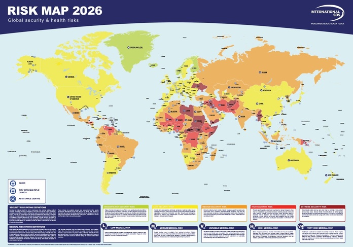 Pour agrandir la carte, cliquez dessus - Int. SOS