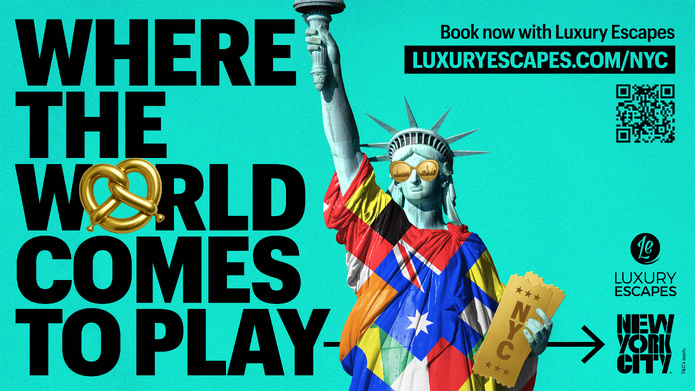 La Coupe du Monde de la FIFA 2026, qui se déroulera du 11 juin au 19 juillet, est organisée conjointement par les Etats-Unis, le Canada et le Mexique - Illustration : NYC Tourism + Conventions