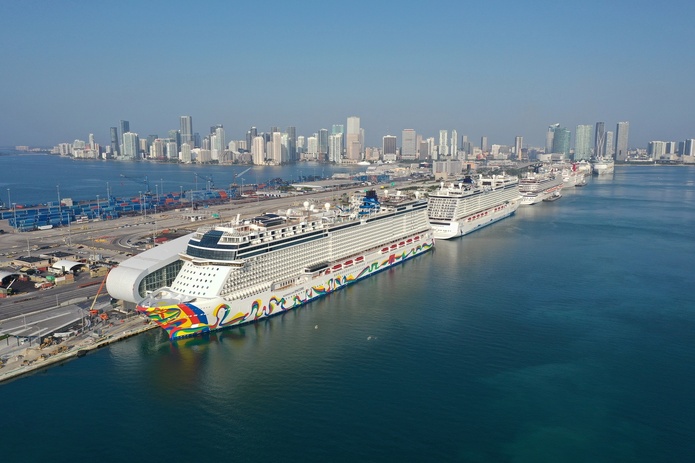 La Floride concentre à elle seule les deux plus grands ports de croisière au monde, dont PortMiami, illustrant le poids stratégique du marché américain dans les choix de déploiement des compagnies. @DepositPhotos