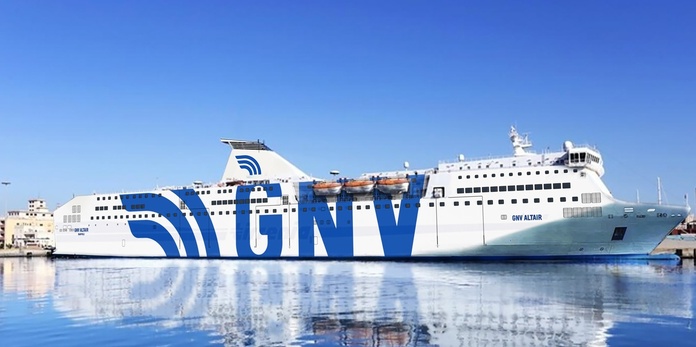Le navire assurera deux rotations hebdomadaires depuis Sète vers l'Algérie, une vers Béjaïa et une vers Alger @GNV