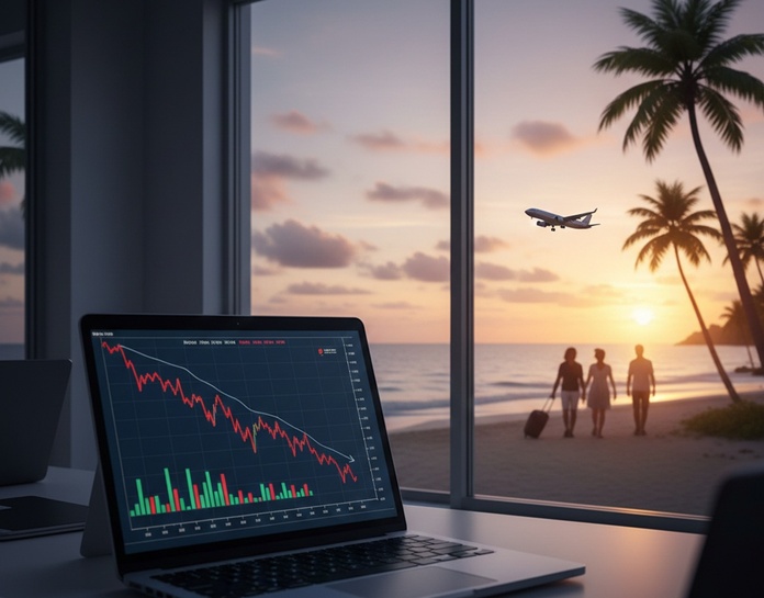 Défaillances d’entreprises 2025 : le secteur du voyage fait-il mieux que le reste de l'économie ? (Infographie) - Photo générée par IA (Gemini)