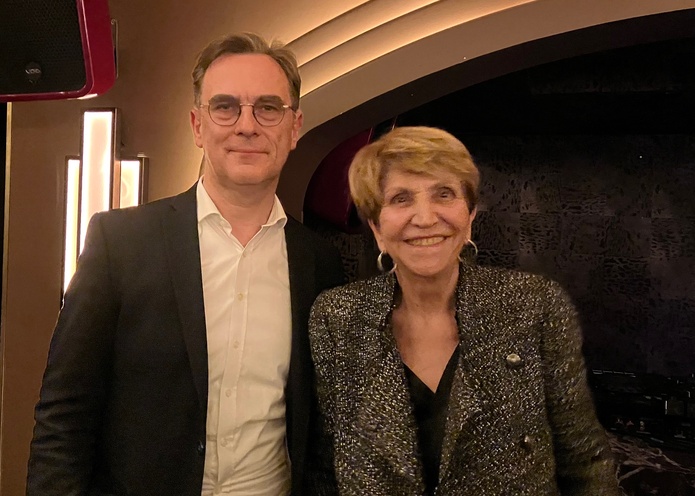 Stéphane Roussel (directeur général) et Adriana Minchella (présidente). (c).T.Beaurepère Stéphane Roussel (directeur général) et Adriana Minchella (présidente). (c).T.Beaurepère