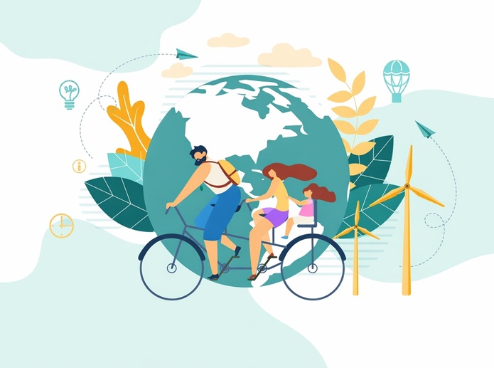 "Qu’est-ce qui est durable dans le tourisme ? Le tourisme lui-même" selon Rémy Knafou - Depositphotos @Tera Vector